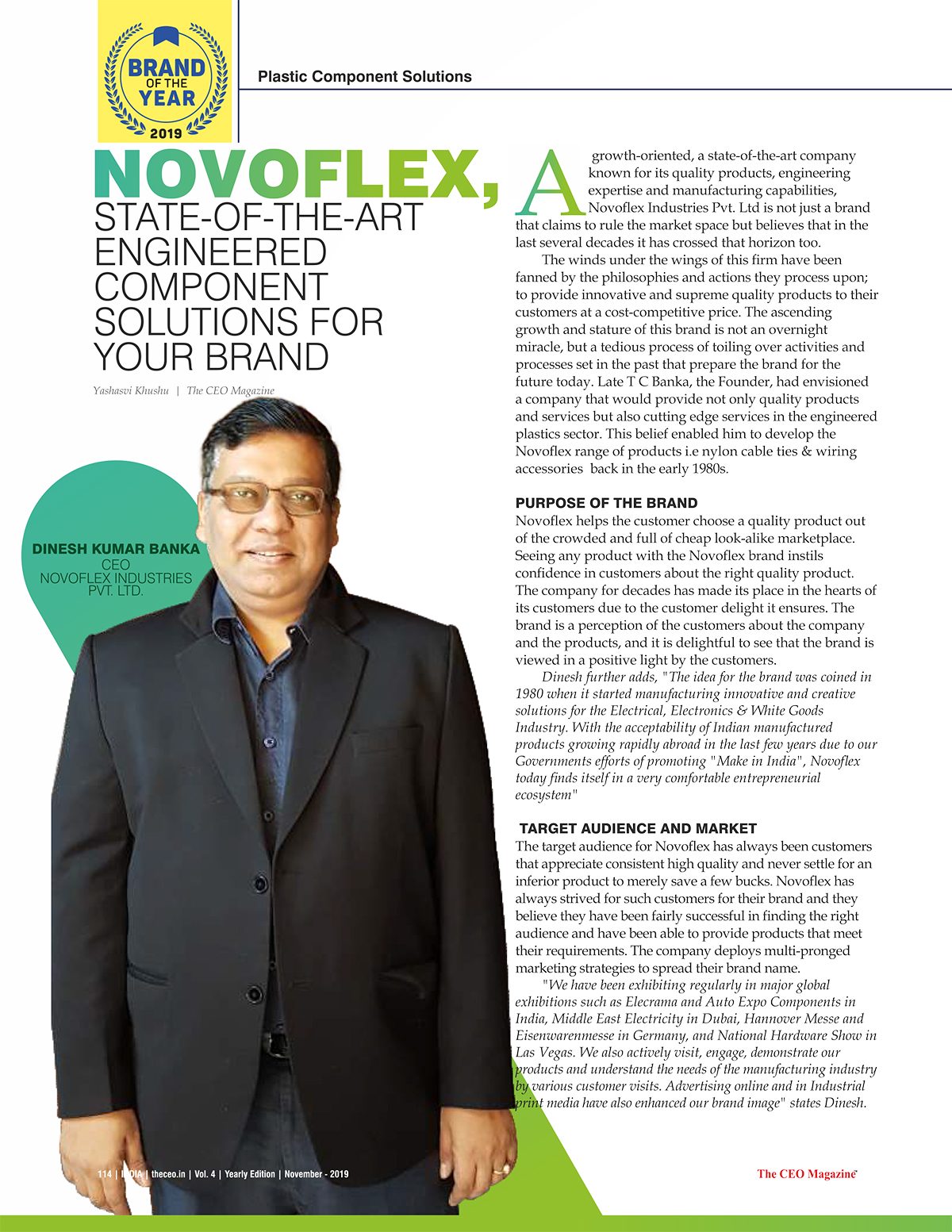 Auto Expo Component 2023 - Novoflex at Pragati Maidan, New Delhi