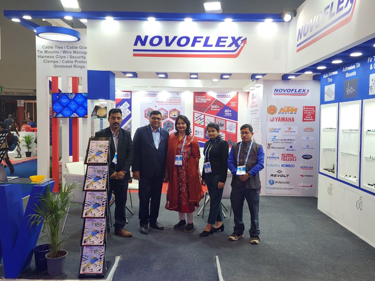 Elecrama 2023 - Novoflex Stall at India Expo Mart