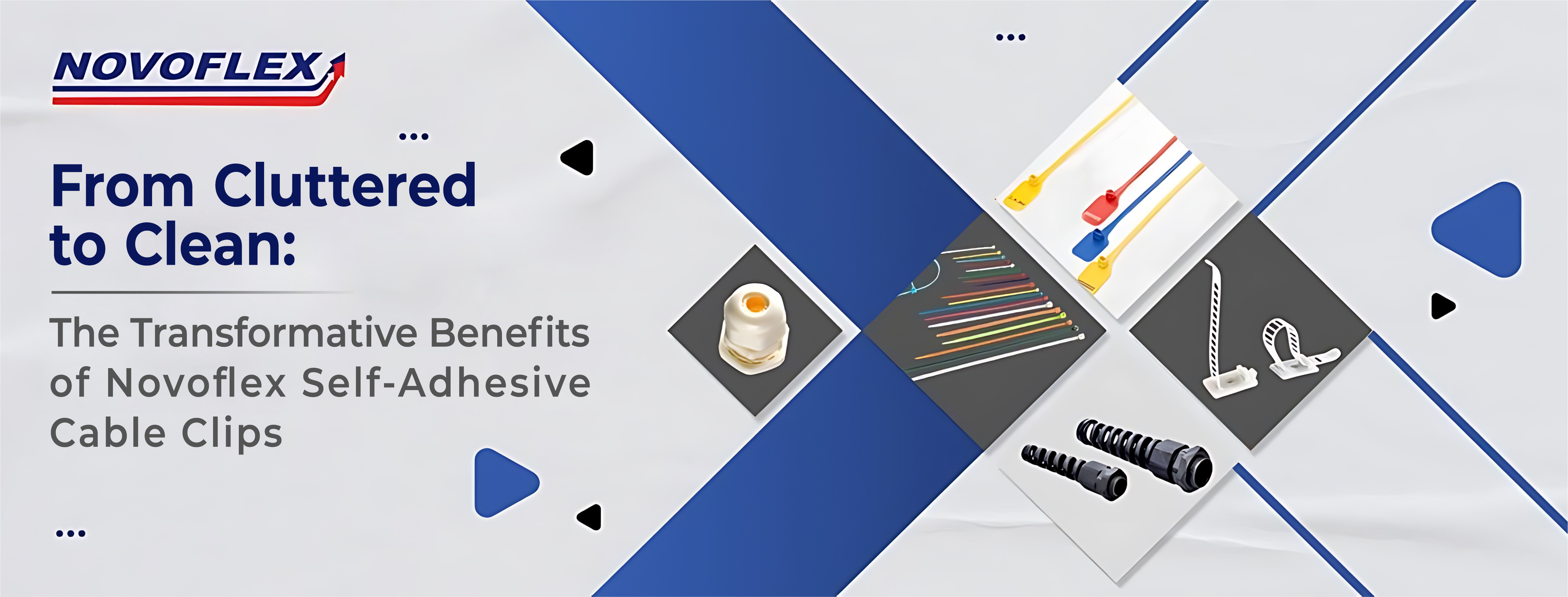 The Transformative Benefits of Novoflex Self-Adhesive Cable Clips