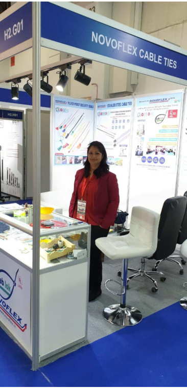 Middle East Electricity show 2019- Novoflex stall at Dubai World Trade Centre – 5th- 7th March 2019