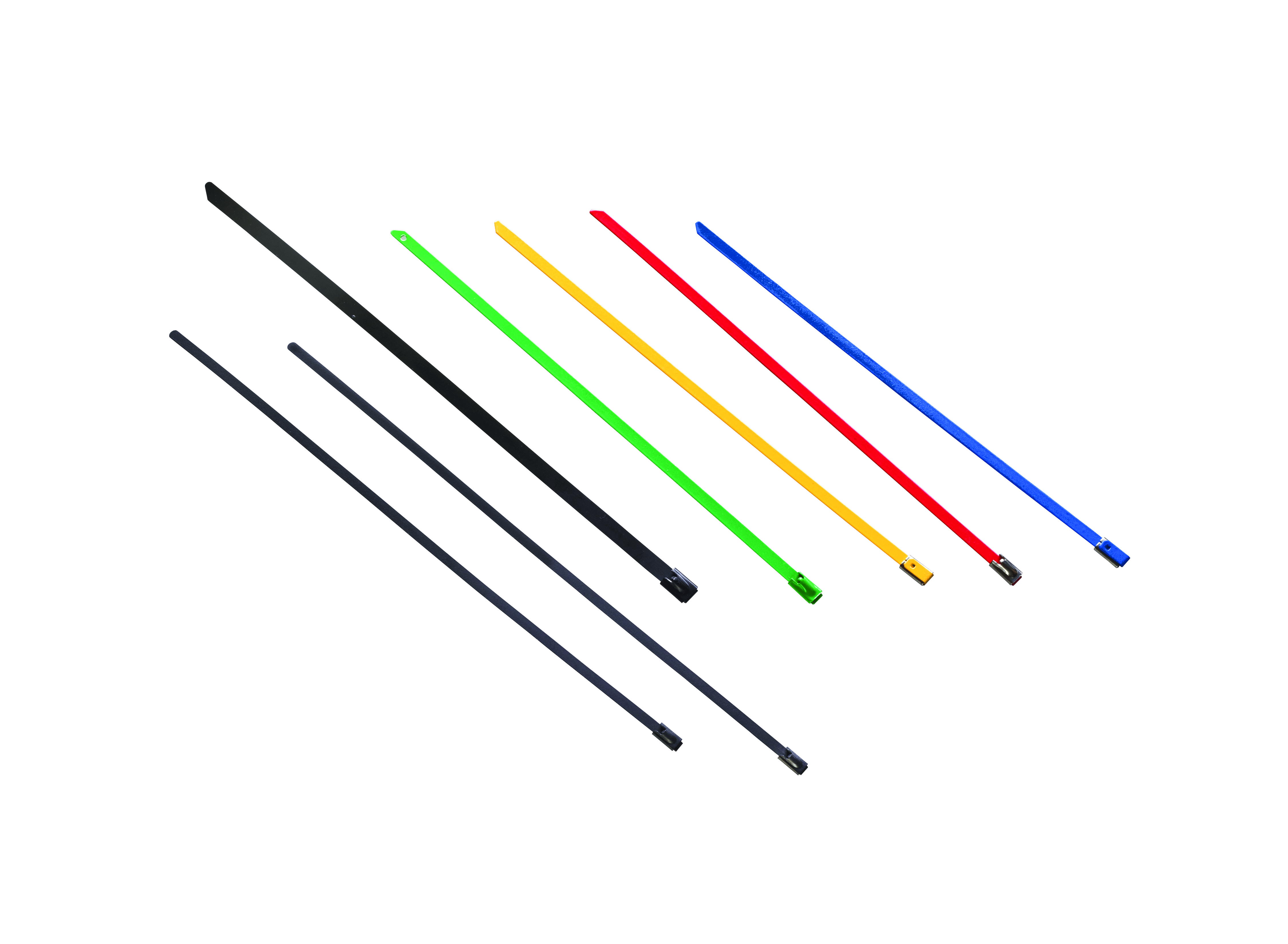 Polyester-Coated Stainless Steel Cable Ties
