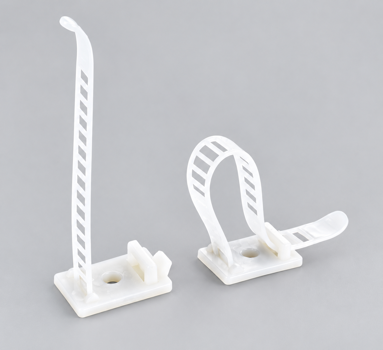 Adhesive Backed Adjustable Cable Clamps