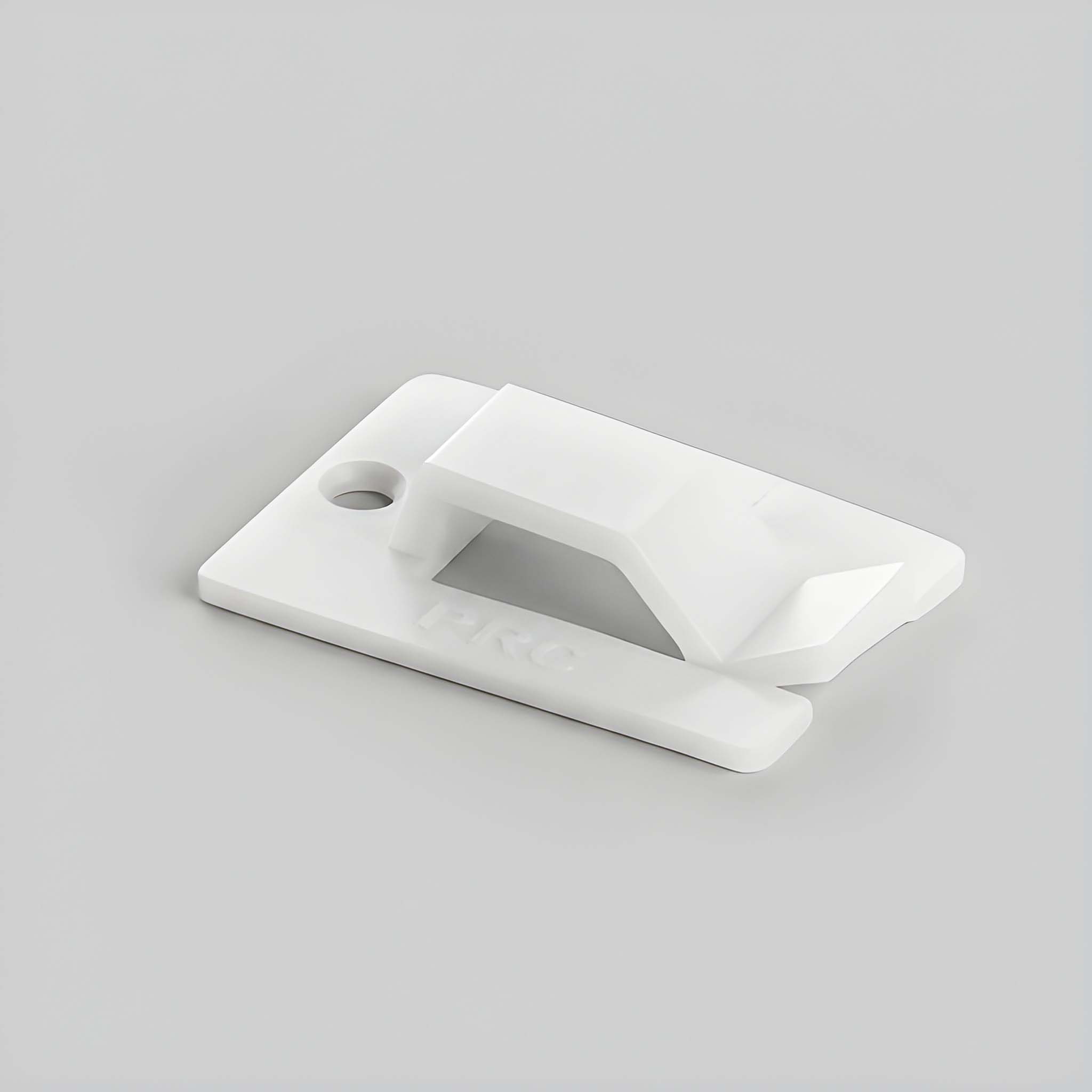 Flat Ribbon Cable Clamp (Adhesive / Screw Mount)