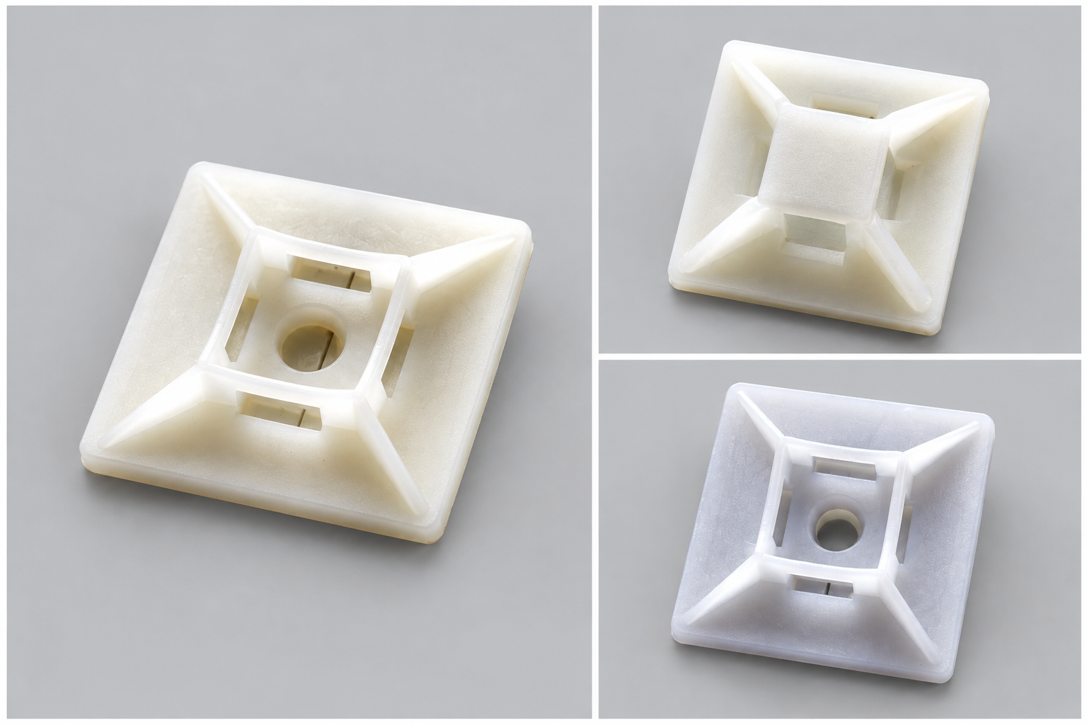 Adhesive-Backed Cable Tie Mounts