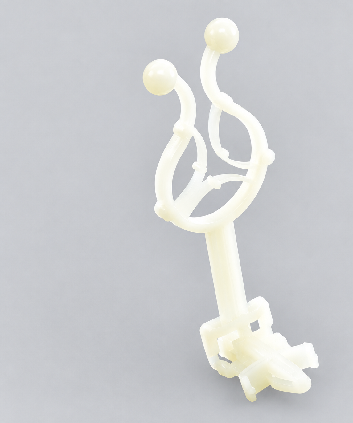 Hinged Stand-Off Twist Clip