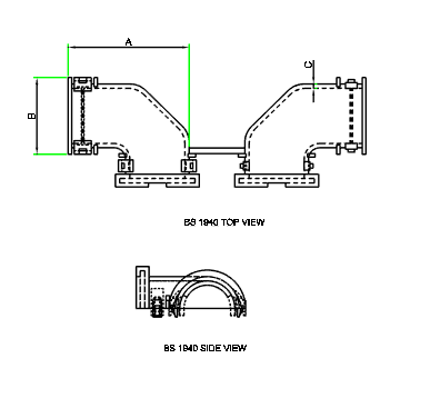 Backshells for Connectors technical drawing