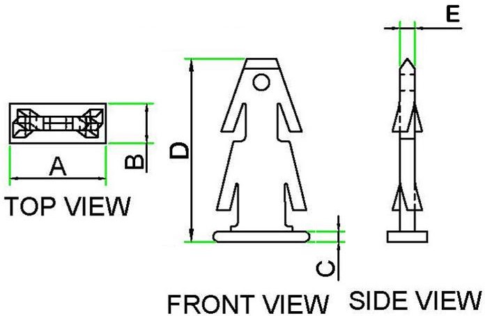 Fibre Drum Seal technical drawing